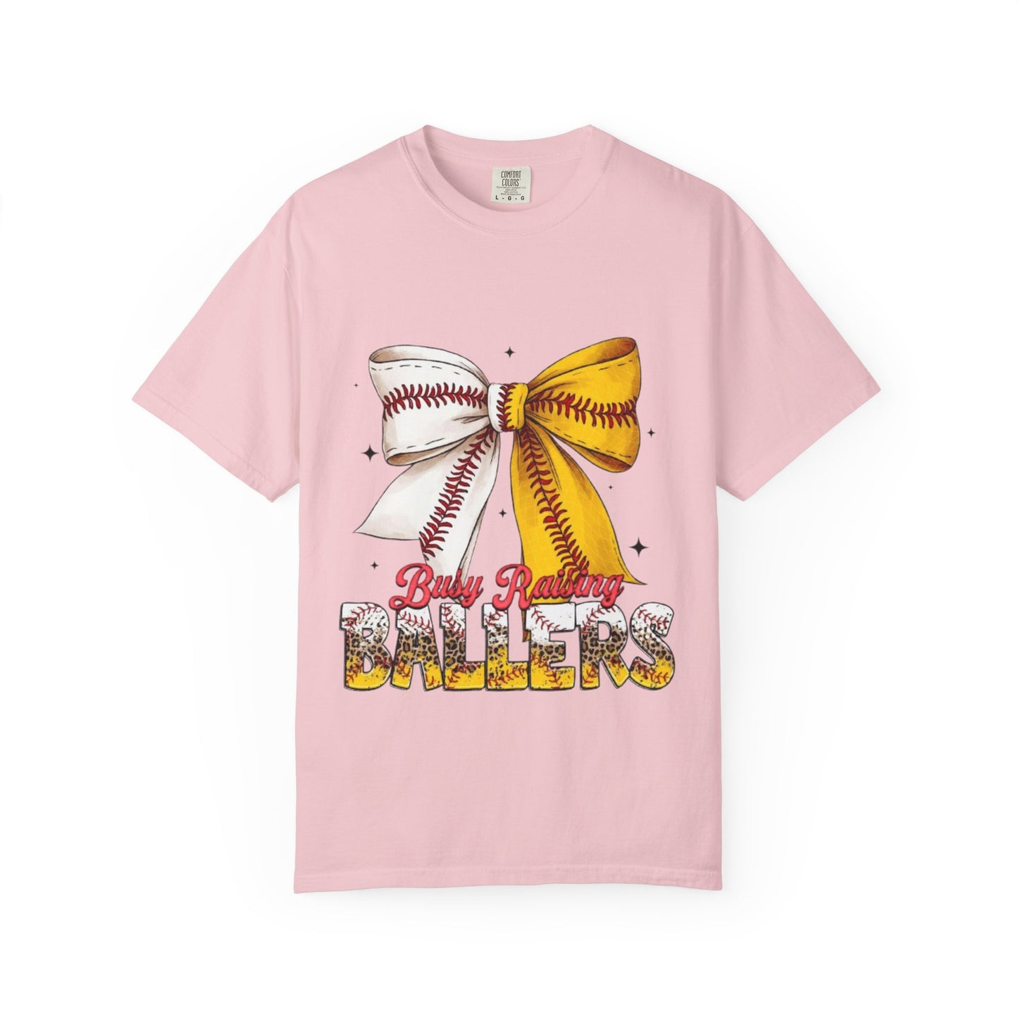 Softball Bow 'Baby Roaring Ballers' Graphic Tee