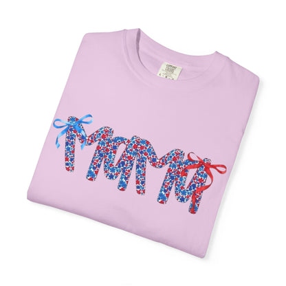 Patriotic Flip-Flop Graphic T-Shirt — Red, White & Blue Summer Tee