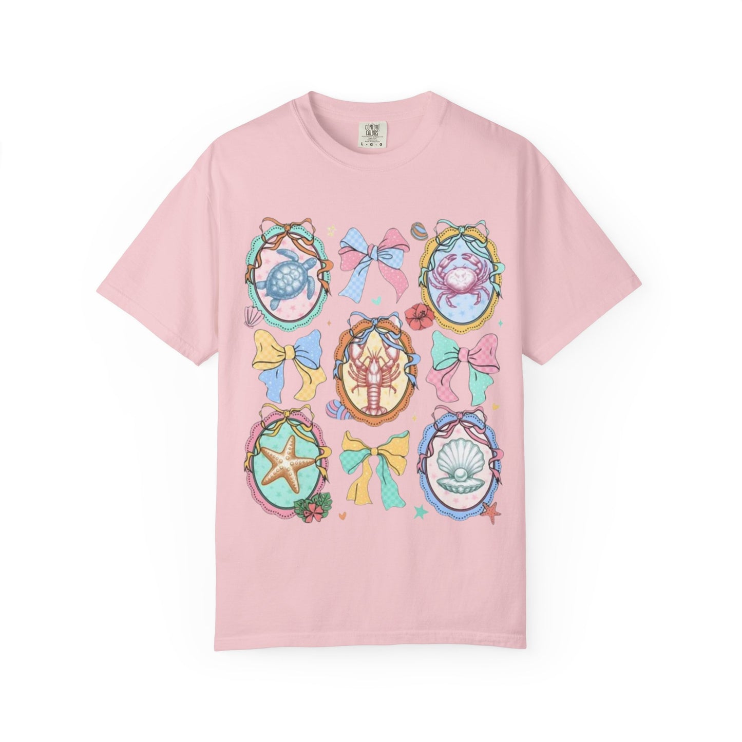 Seashell & Ribbon Graphic T-Shirt