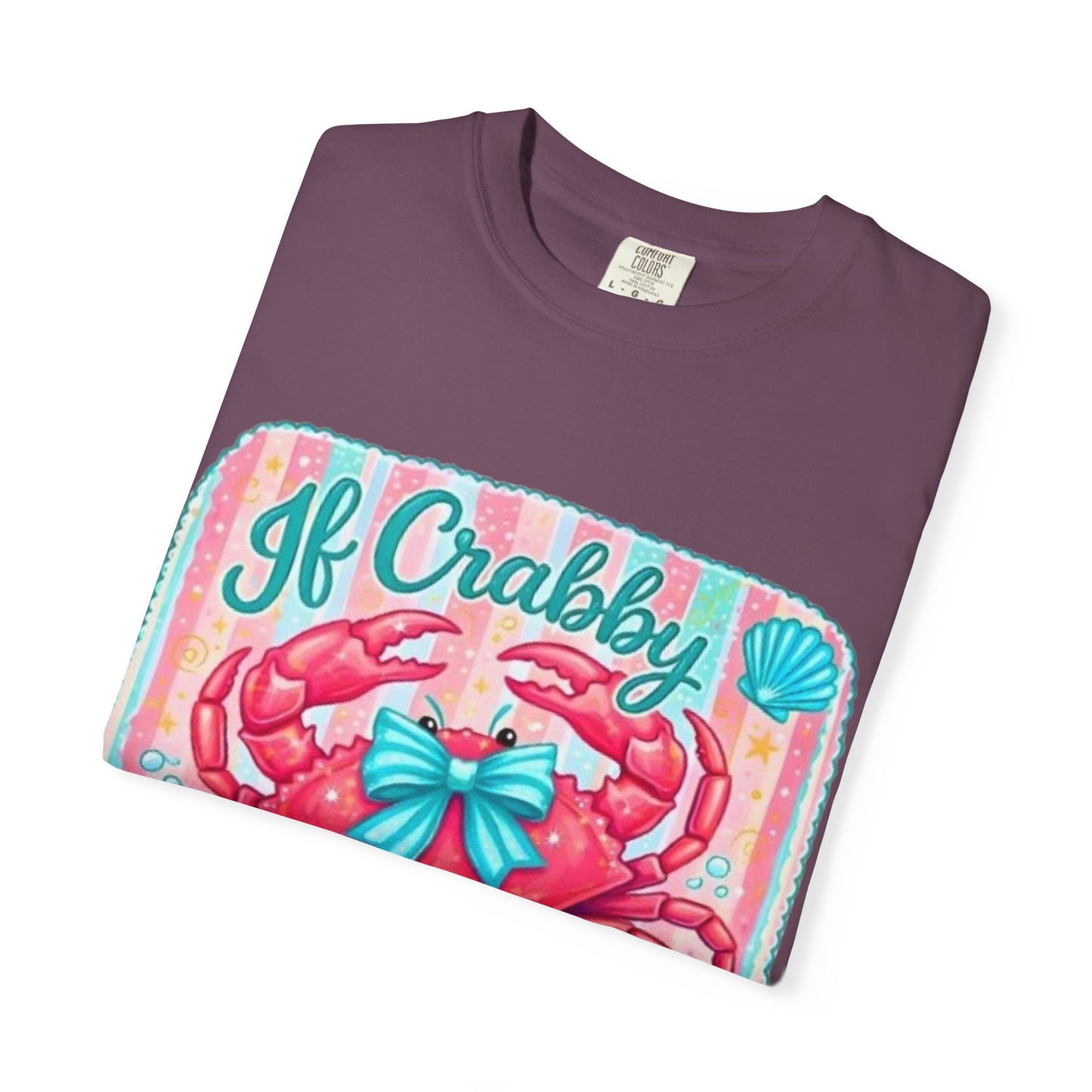 Crabby Beach T-Shirt — "If Crabby Return To The Beach"