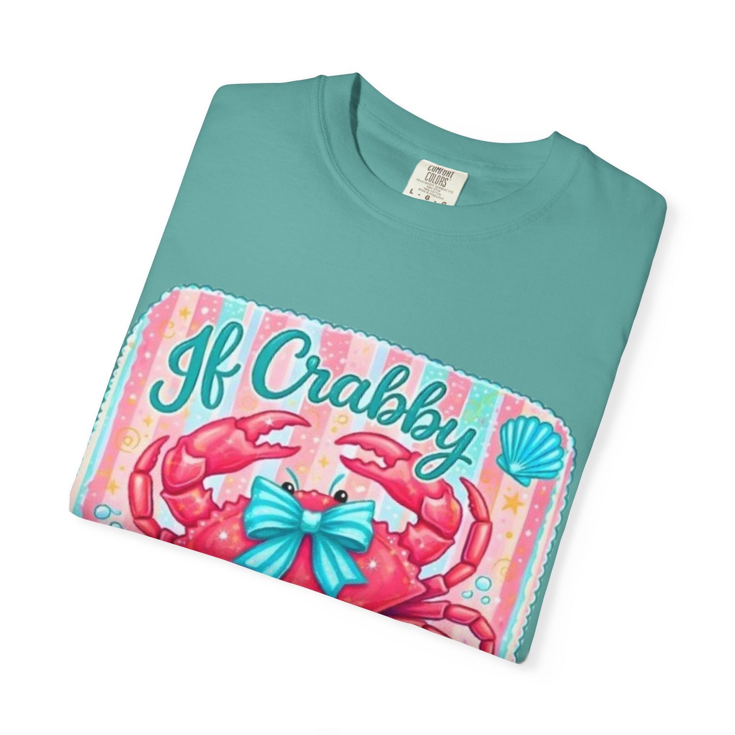 Crabby Beach T-Shirt — "If Crabby Return To The Beach"