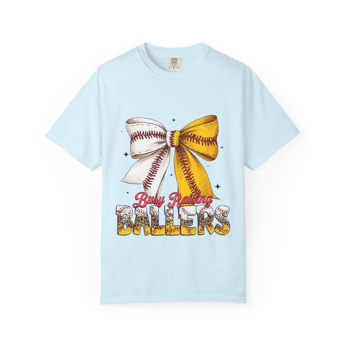 Softball Bow 'Baby Roaring Ballers' Graphic Tee