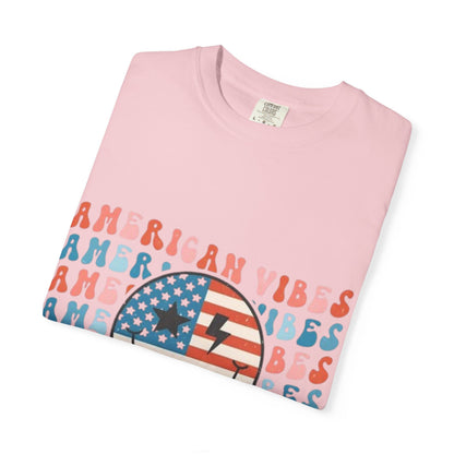 American Vibes Retro Flag T-Shirt