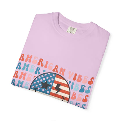 American Vibes Retro Flag T-Shirt
