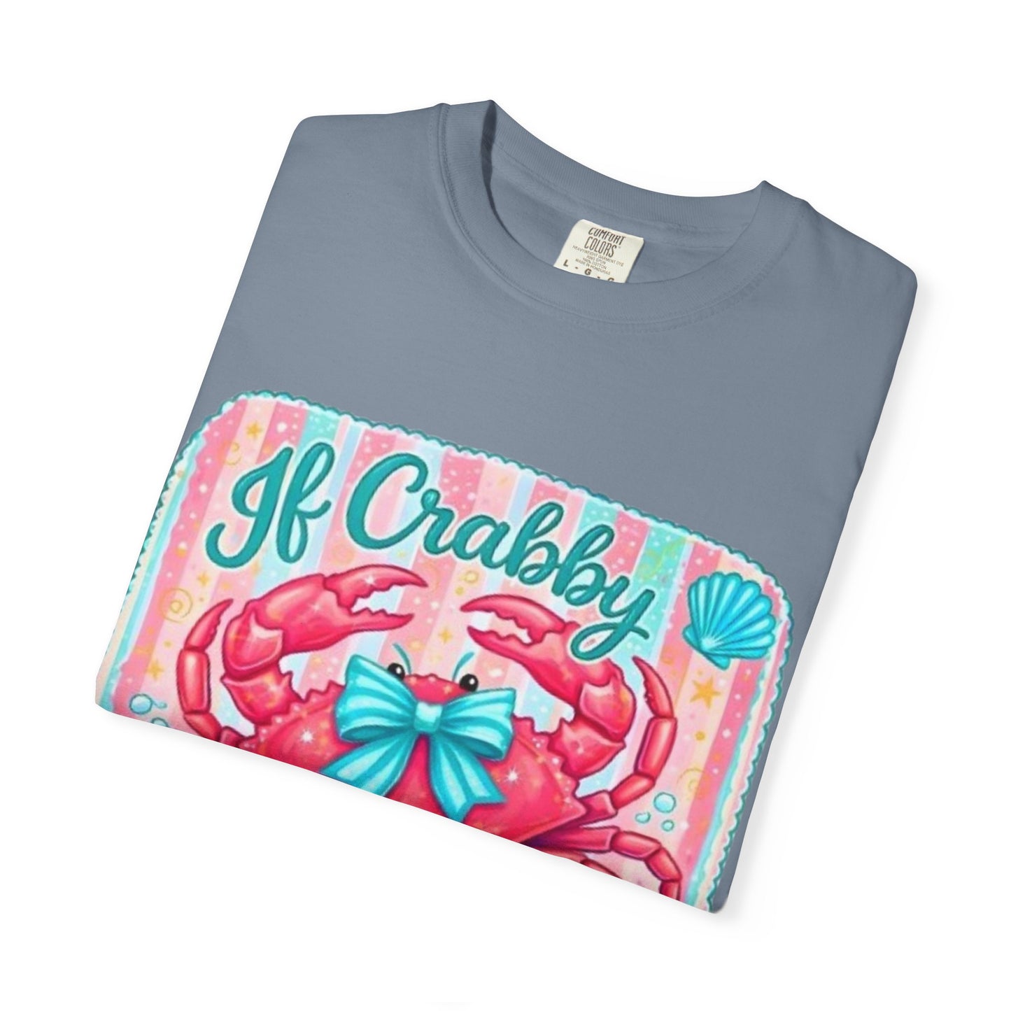 Crabby Beach T-Shirt — "If Crabby Return To The Beach"