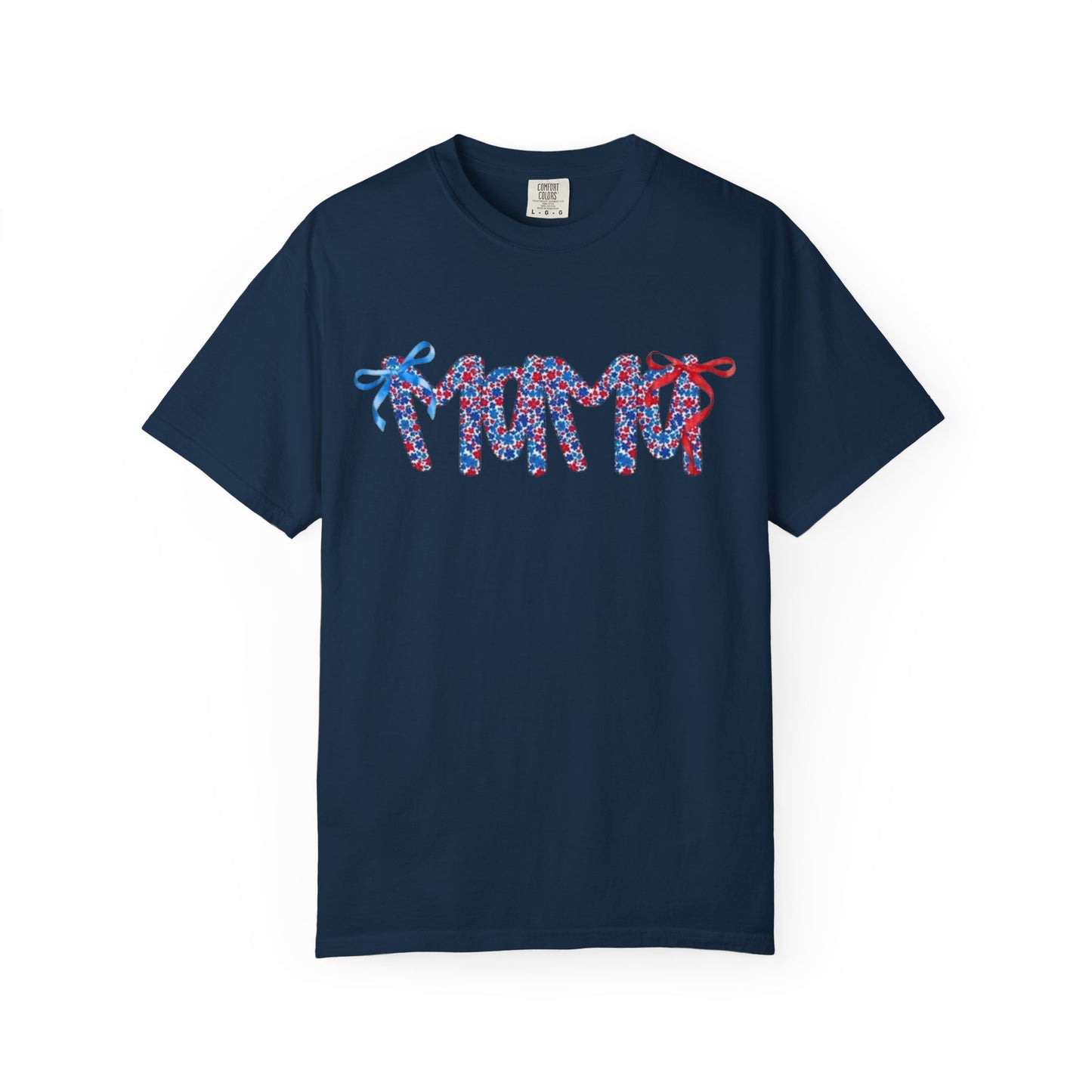 Patriotic Flip-Flop Graphic T-Shirt — Red, White & Blue Summer Tee