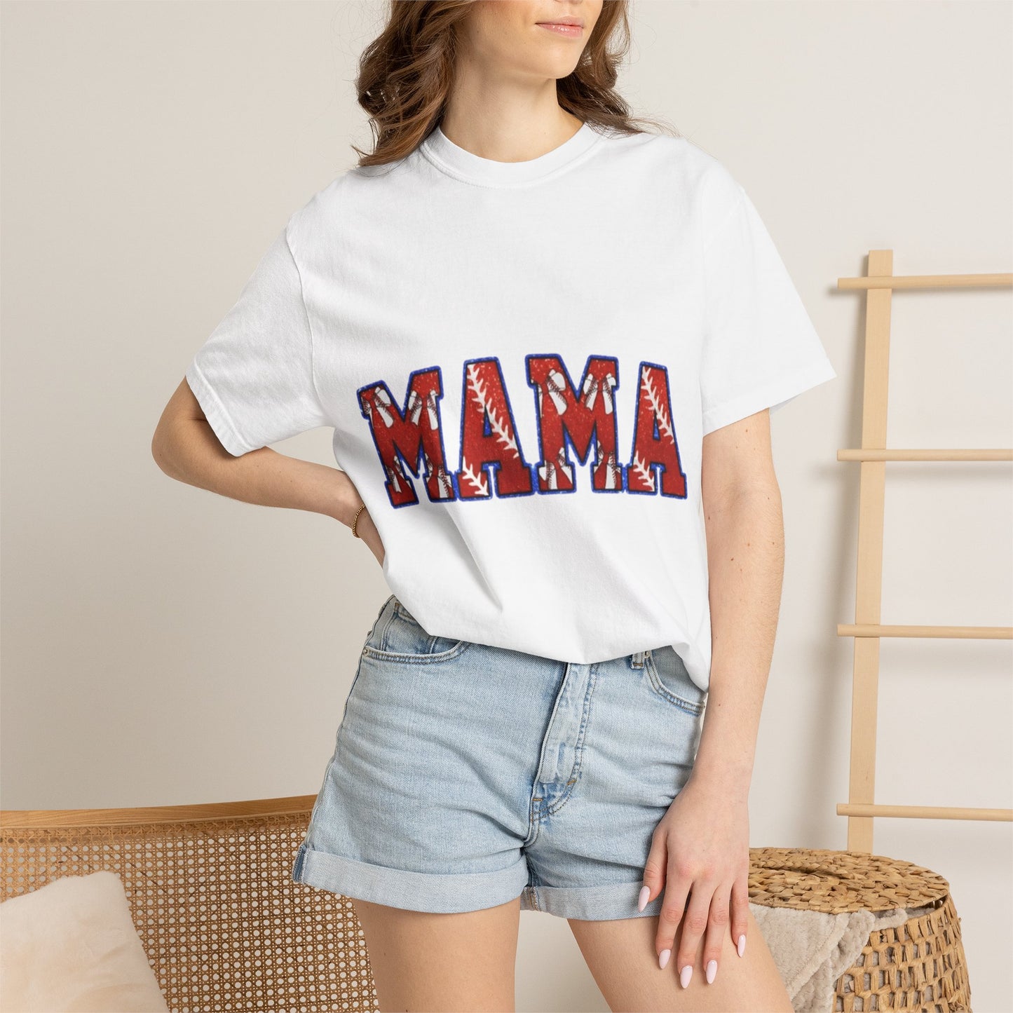 Mama Floral Graphic T-Shirt