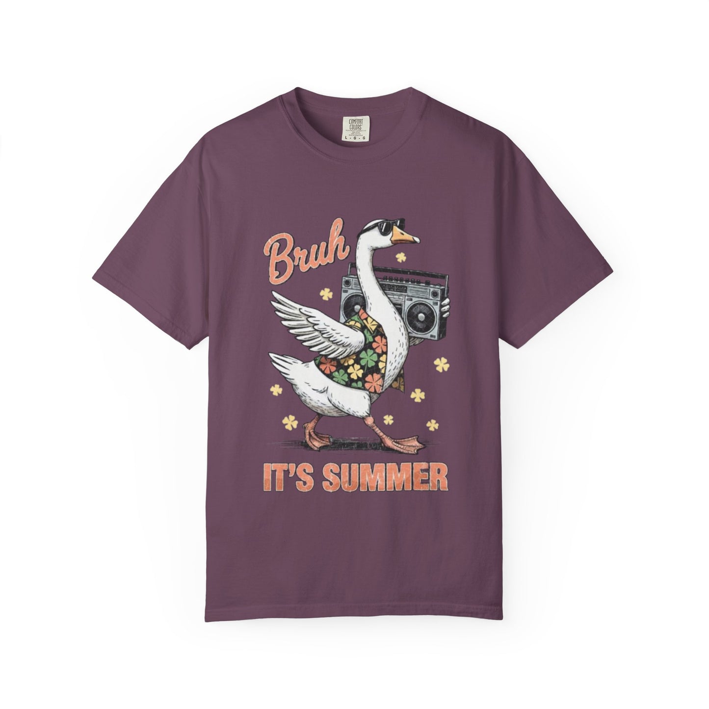 Goose Graphic Tee — "Bruh It’s Summer"