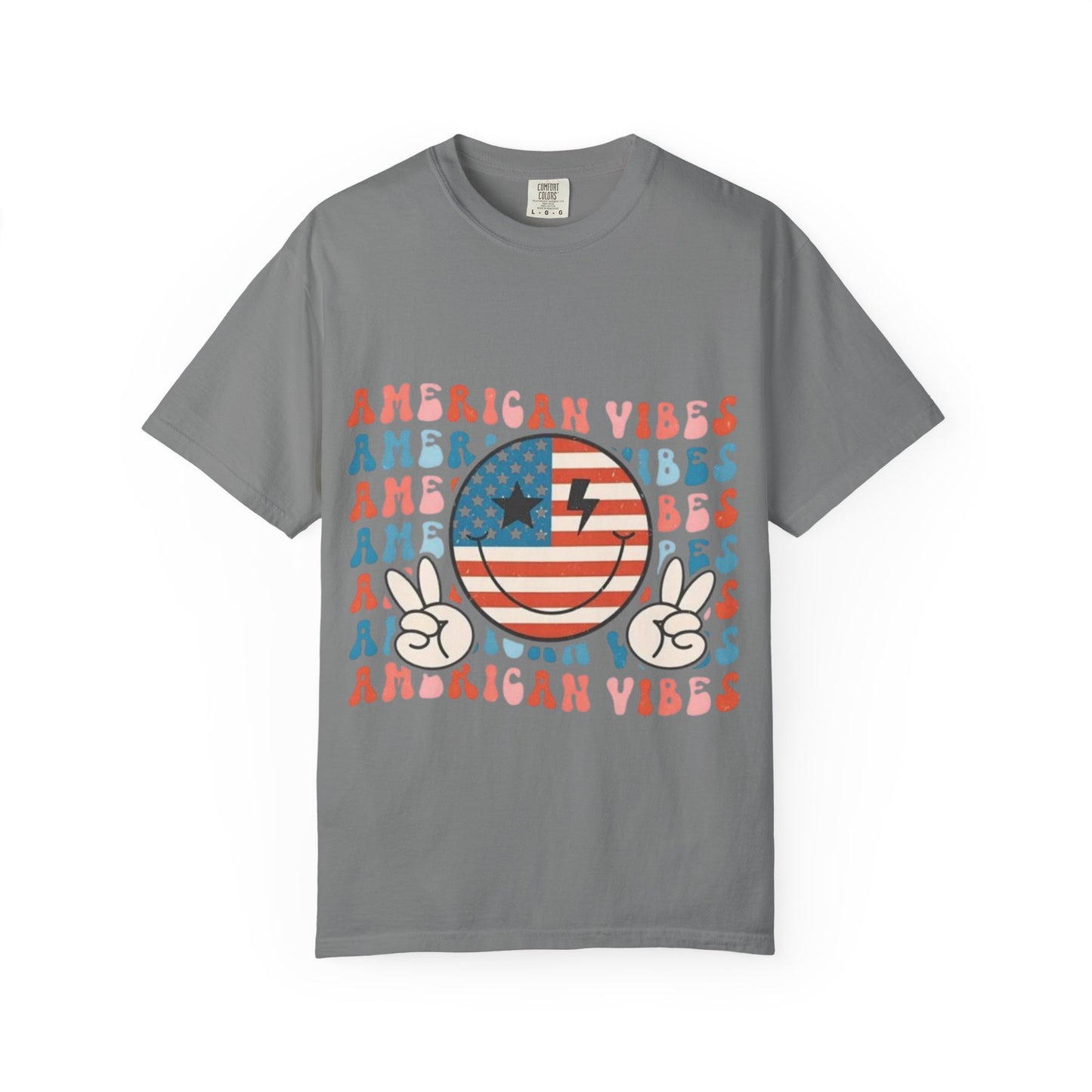 American Vibes Retro Flag T-Shirt