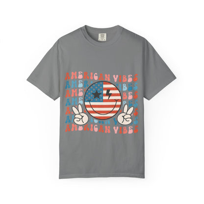 American Vibes Retro Flag T-Shirt