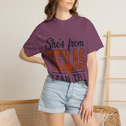 She's From Texas T-Shirt — I Can Tell Graphic Tee