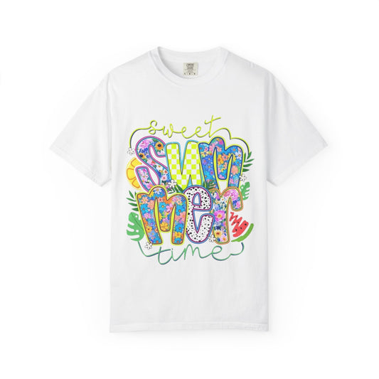 Sweet Summer Time T-Shirt — Colorful Tropical Graphic Tee