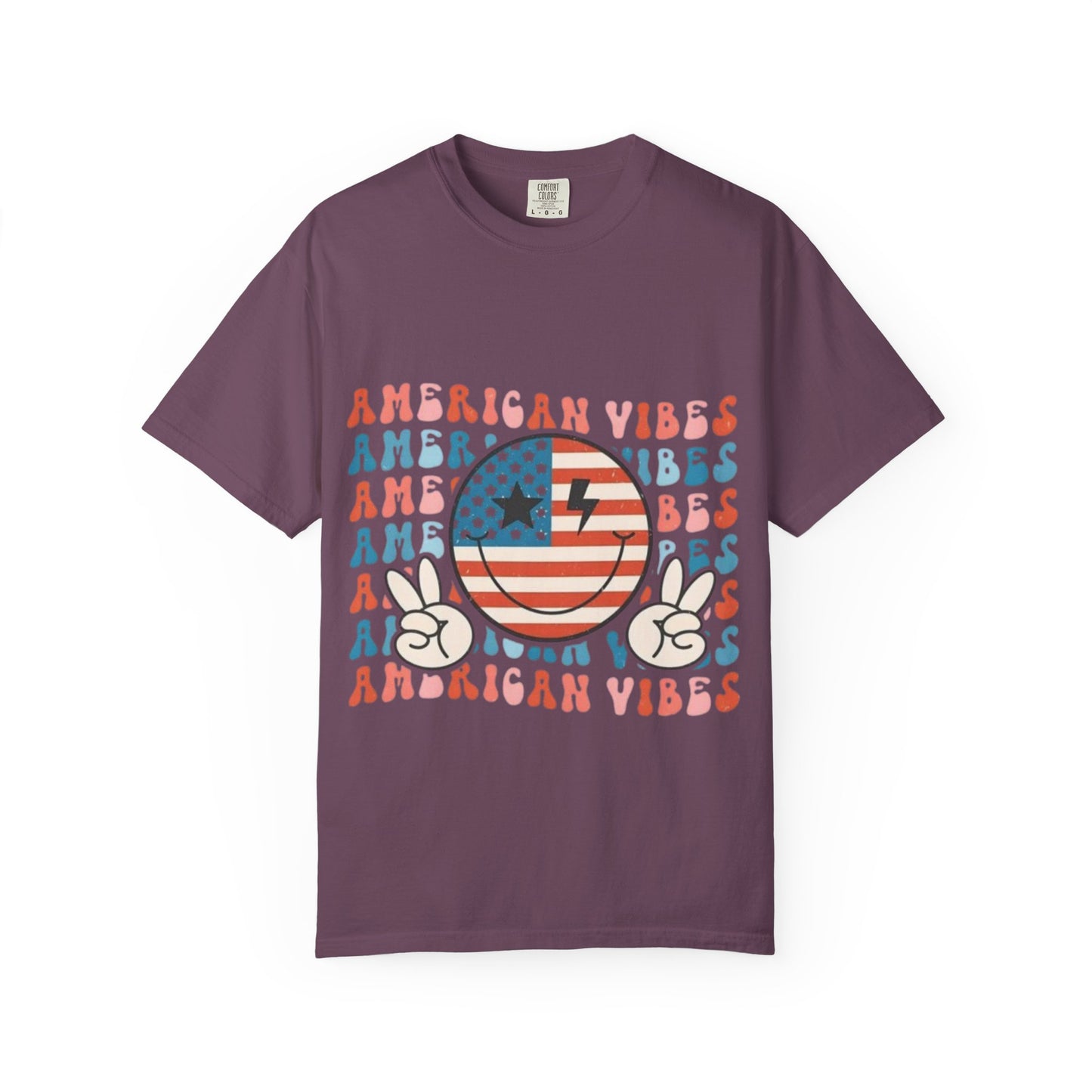 American Vibes Retro Flag T-Shirt