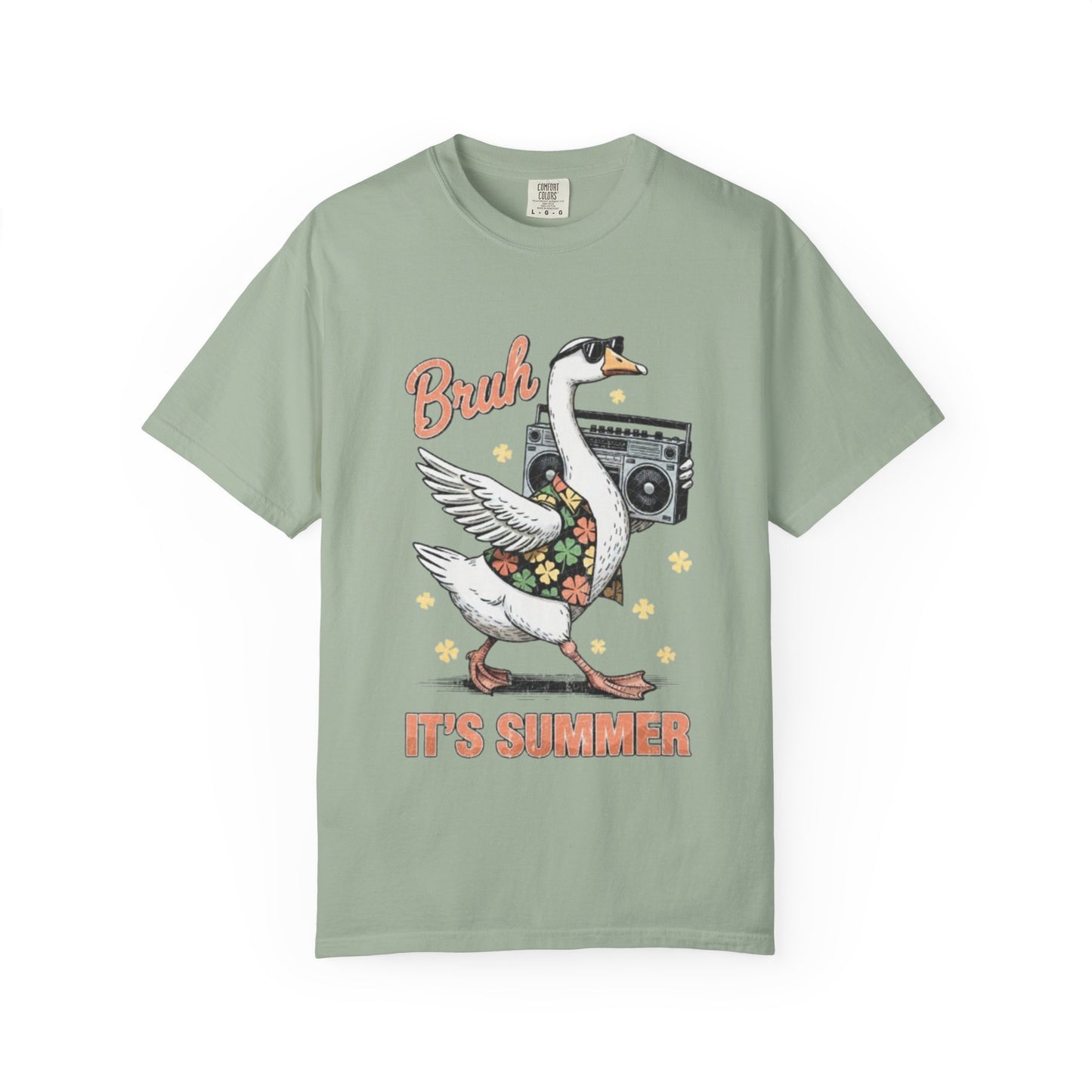 Goose Graphic Tee — "Bruh It’s Summer"