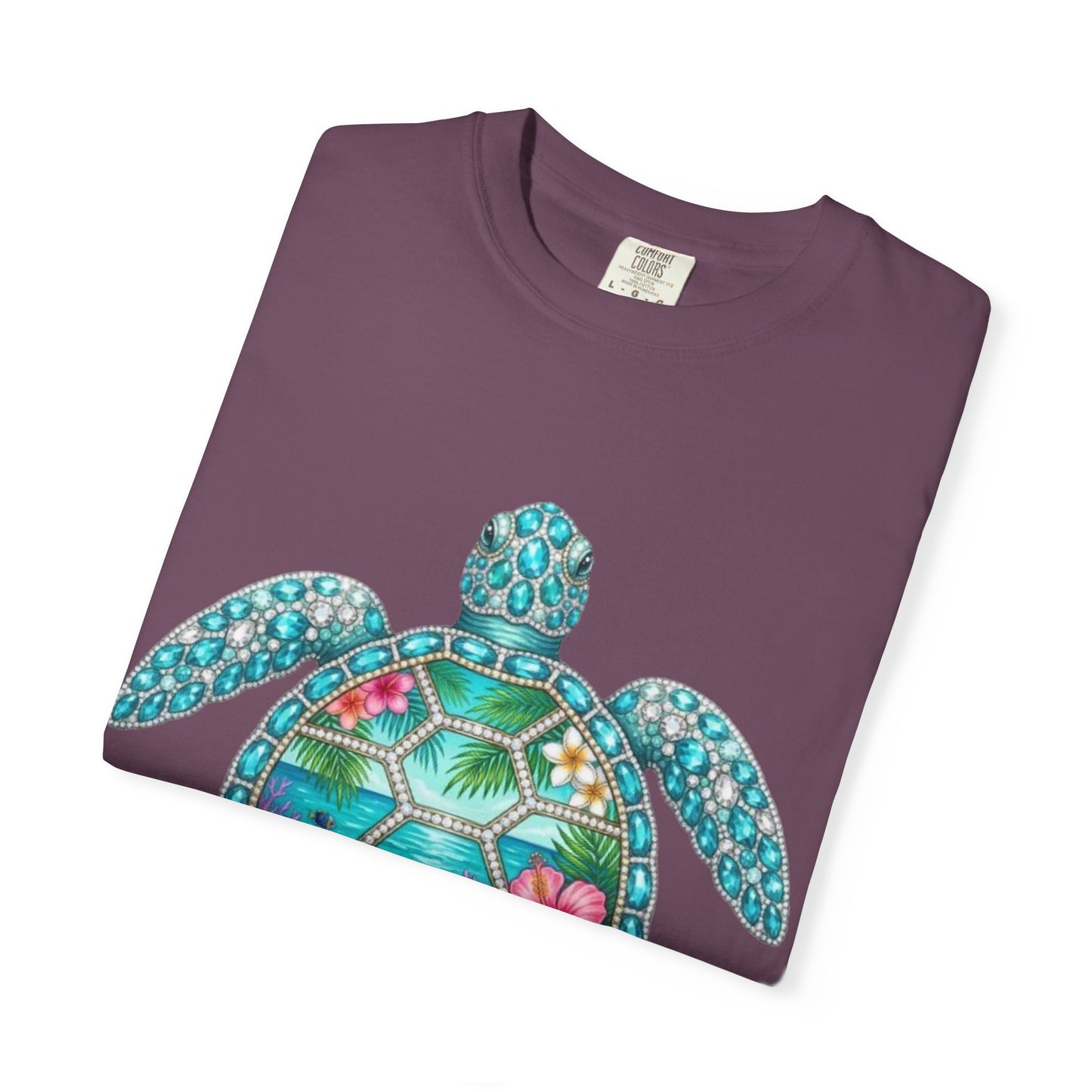 Sea Turtle Floral T-Shirt — Tropical Hawaiian