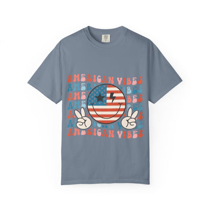 American Vibes Retro Flag T-Shirt