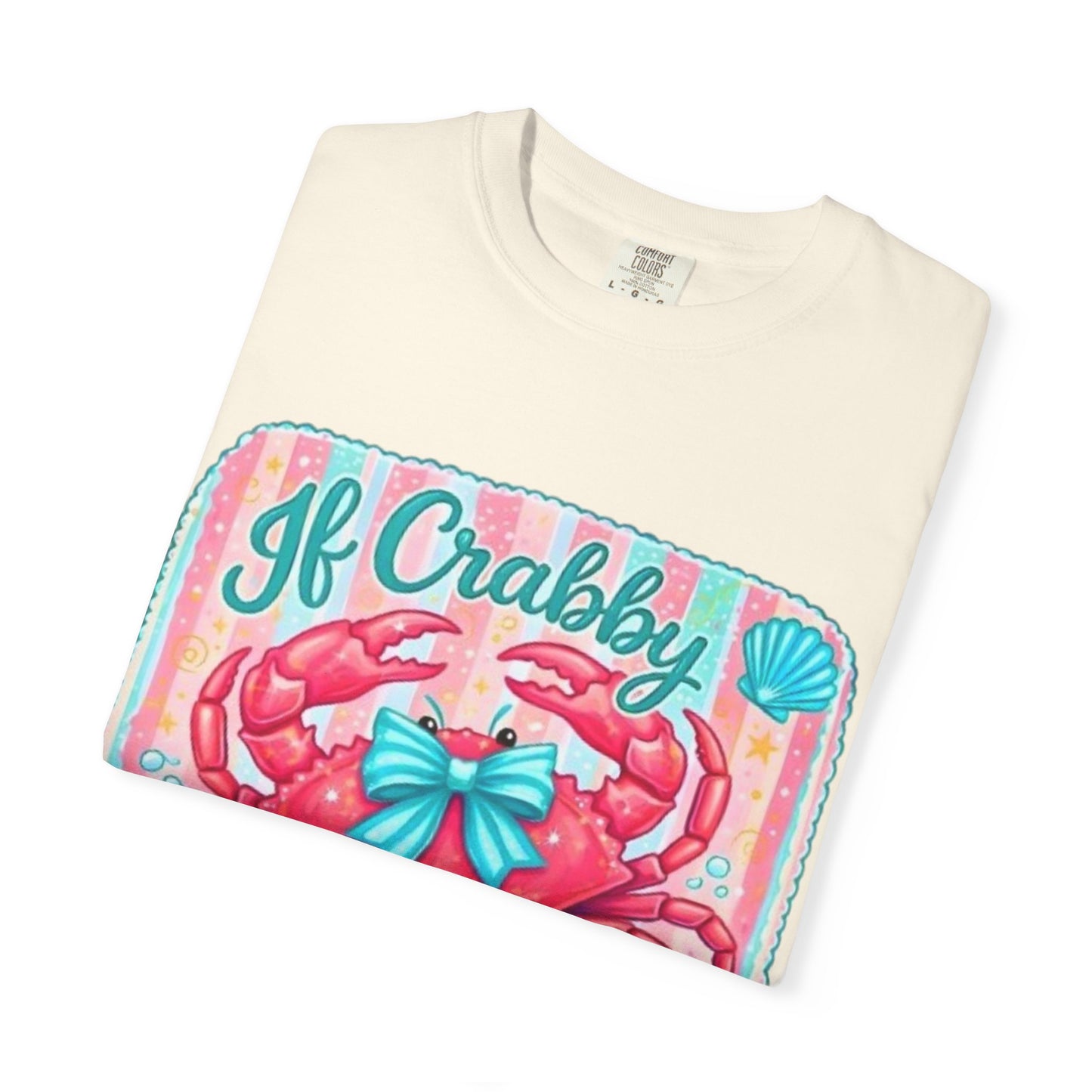 Crabby Beach T-Shirt — "If Crabby Return To The Beach"