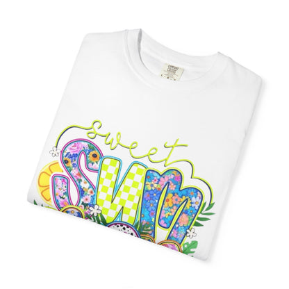 Sweet Summer Time T-Shirt — Colorful Tropical Graphic Tee