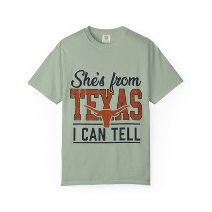 She's From Texas T-Shirt — I Can Tell Graphic Tee