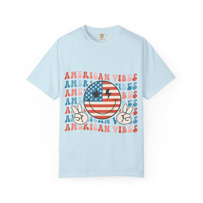 American Vibes Retro Flag T-Shirt