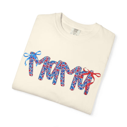 Patriotic Flip-Flop Graphic T-Shirt — Red, White & Blue Summer Tee