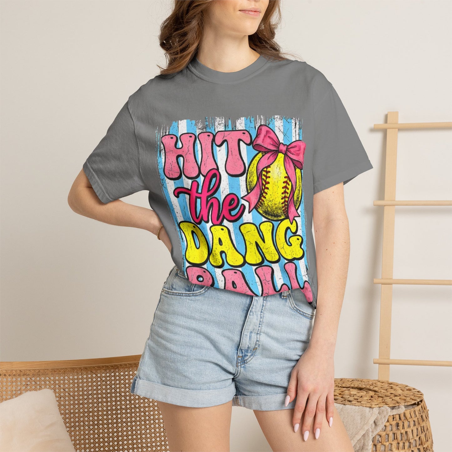 Hit the Dang Ball Softball T-Shirt