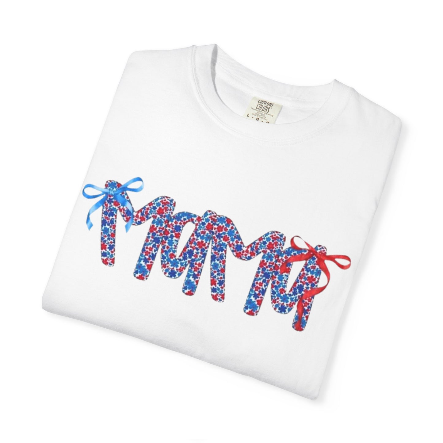 Patriotic Flip-Flop Graphic T-Shirt — Red, White & Blue Summer Tee