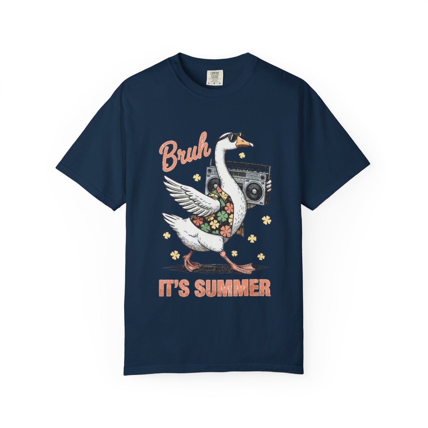 Goose Graphic Tee — "Bruh It’s Summer"