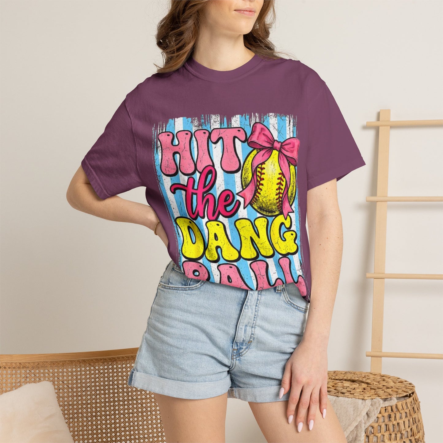 Hit the Dang Ball Softball T-Shirt