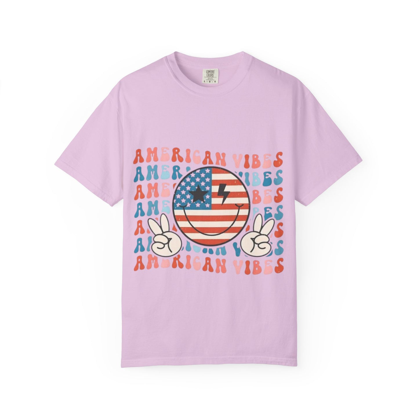 American Vibes Retro Flag T-Shirt