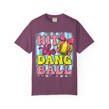 Hit the Dang Ball Softball T-Shirt