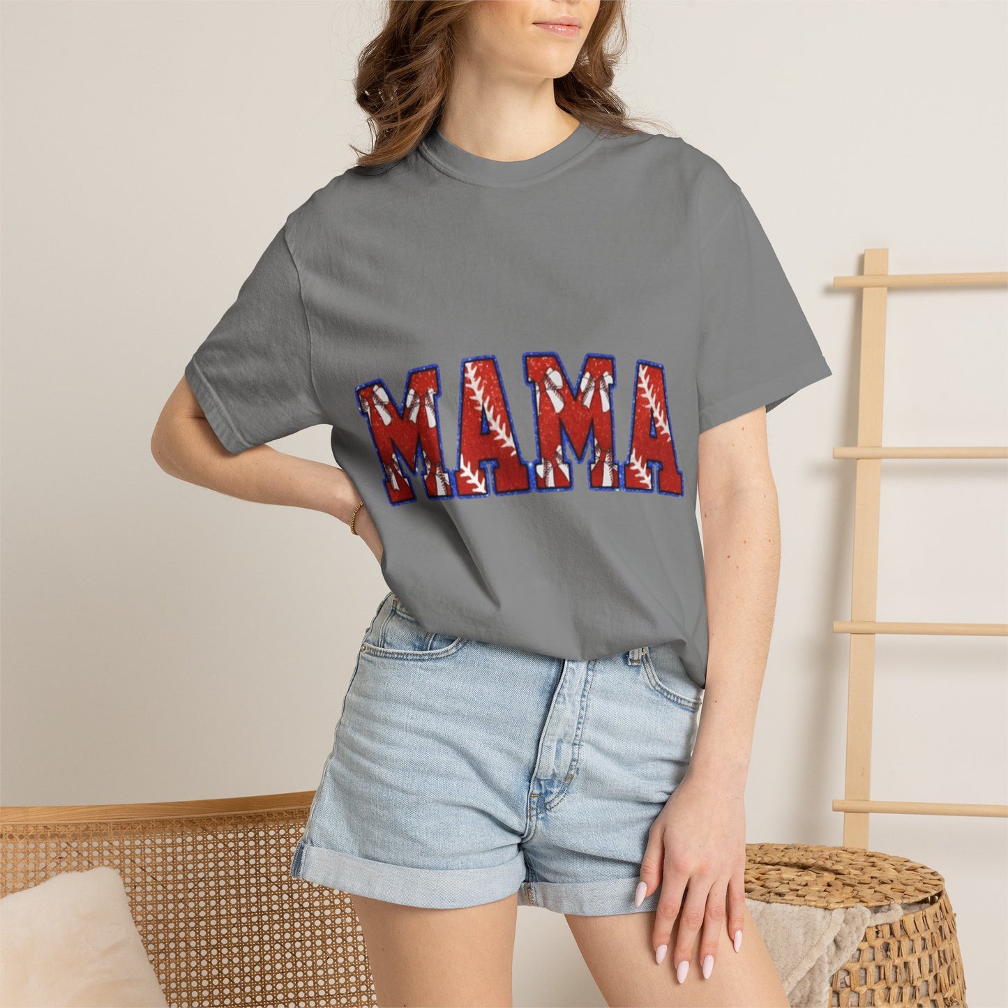 Mama Floral Graphic T-Shirt
