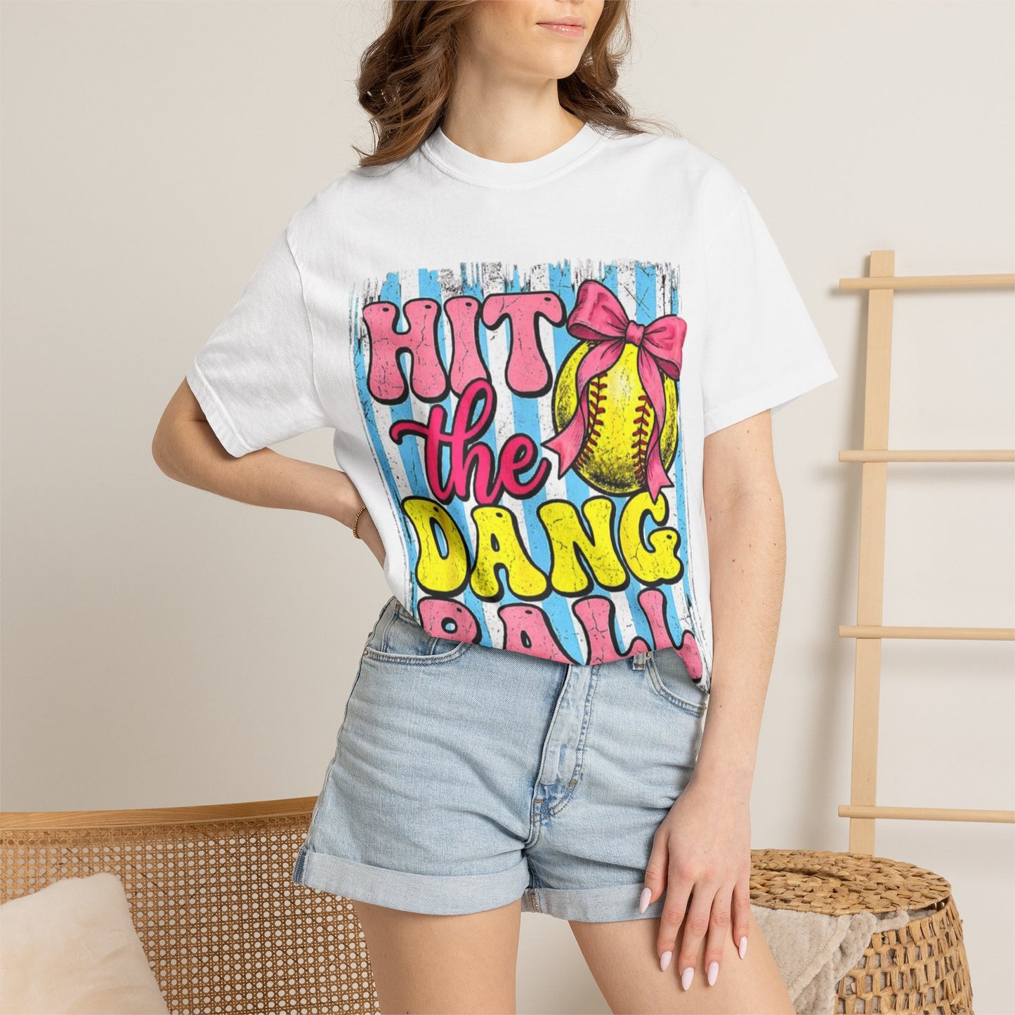 Hit the Dang Ball Softball T-Shirt