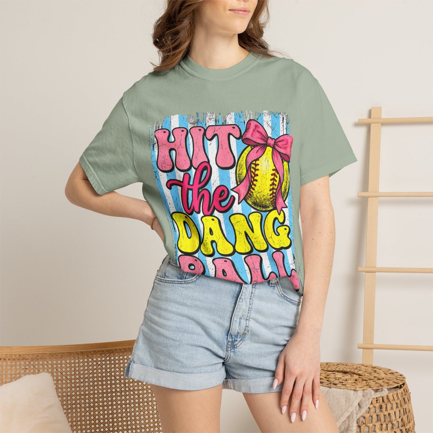 Hit the Dang Ball Softball T-Shirt