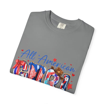 All American Girl T-Shirt – Patriotic 4th of July Graphic Tee