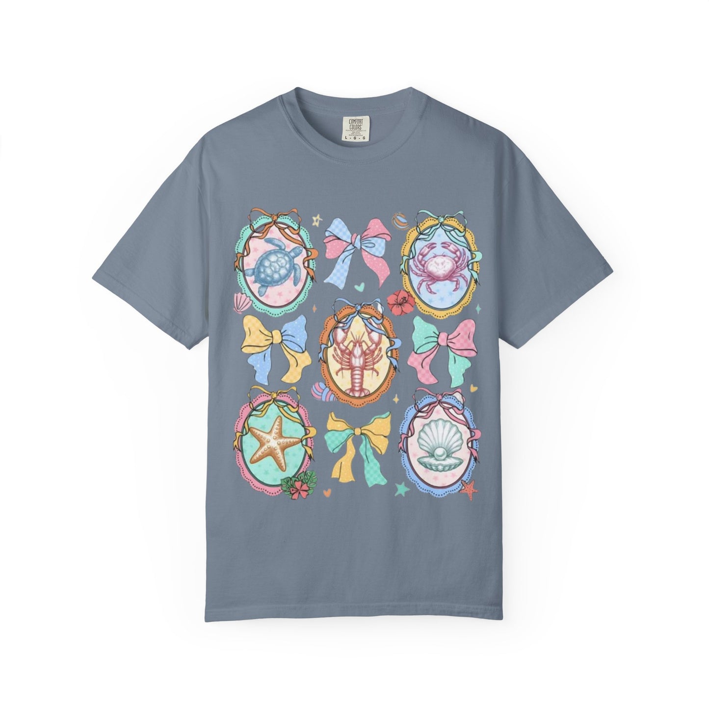 Seashell & Ribbon Graphic T-Shirt