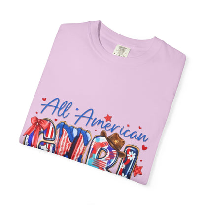 All American Girl T-Shirt – Patriotic 4th of July Graphic Tee