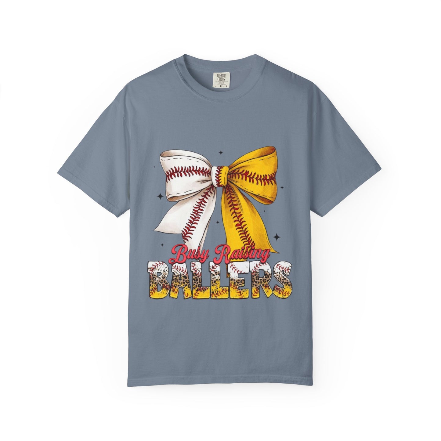 Softball Bow 'Baby Roaring Ballers' Graphic Tee