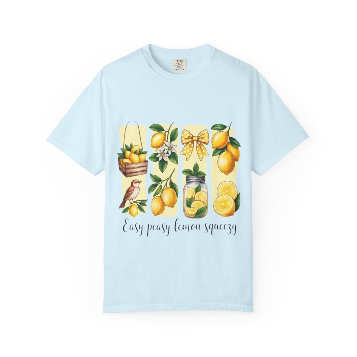 Lemon Garden T-Shirt — "Easy Peasy Lemon Squeezy" Summer Citrus Tee