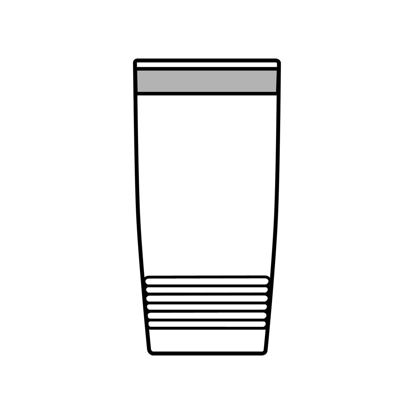 20oz Insulated Tumbler — "Sorta Sweet But Moody" Highland Cow Travel Cup