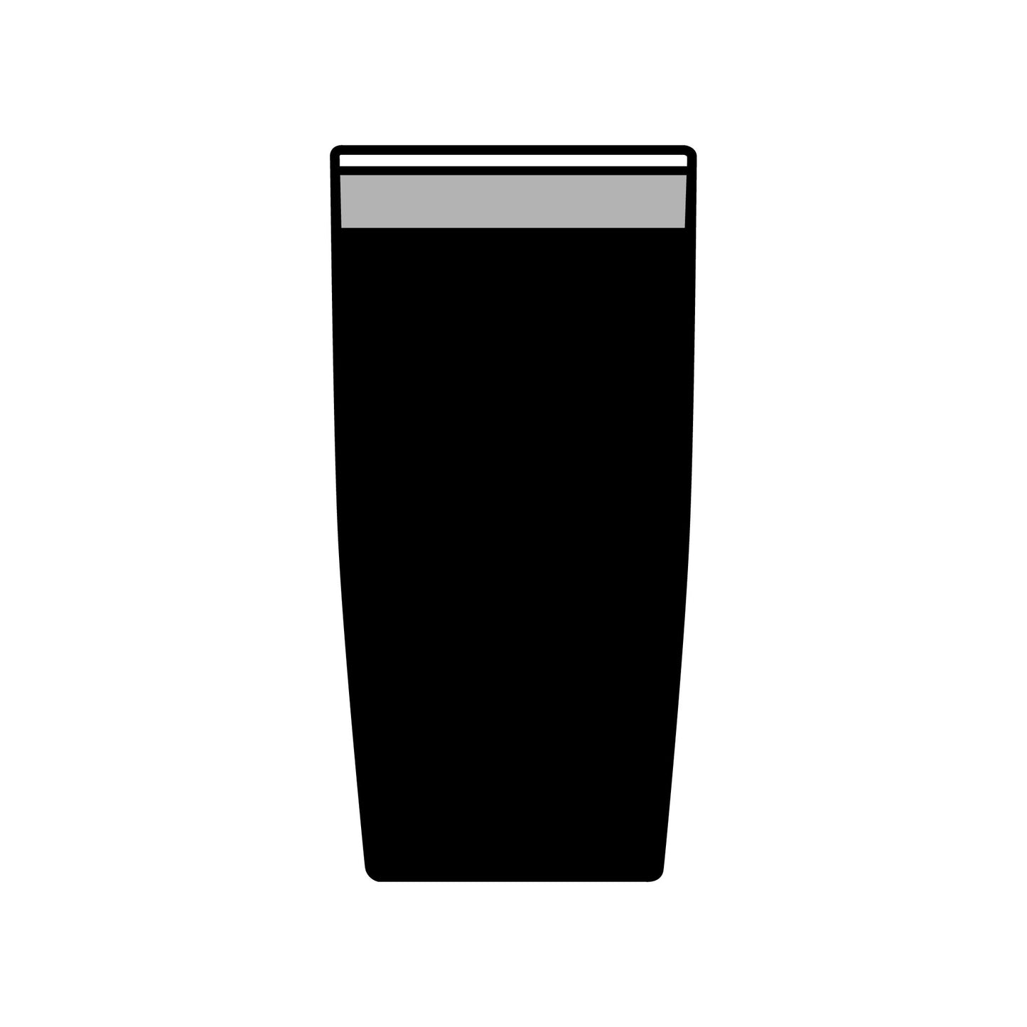 20oz Insulated Tumbler — "Sorta Sweet But Moody" Highland Cow Travel Cup