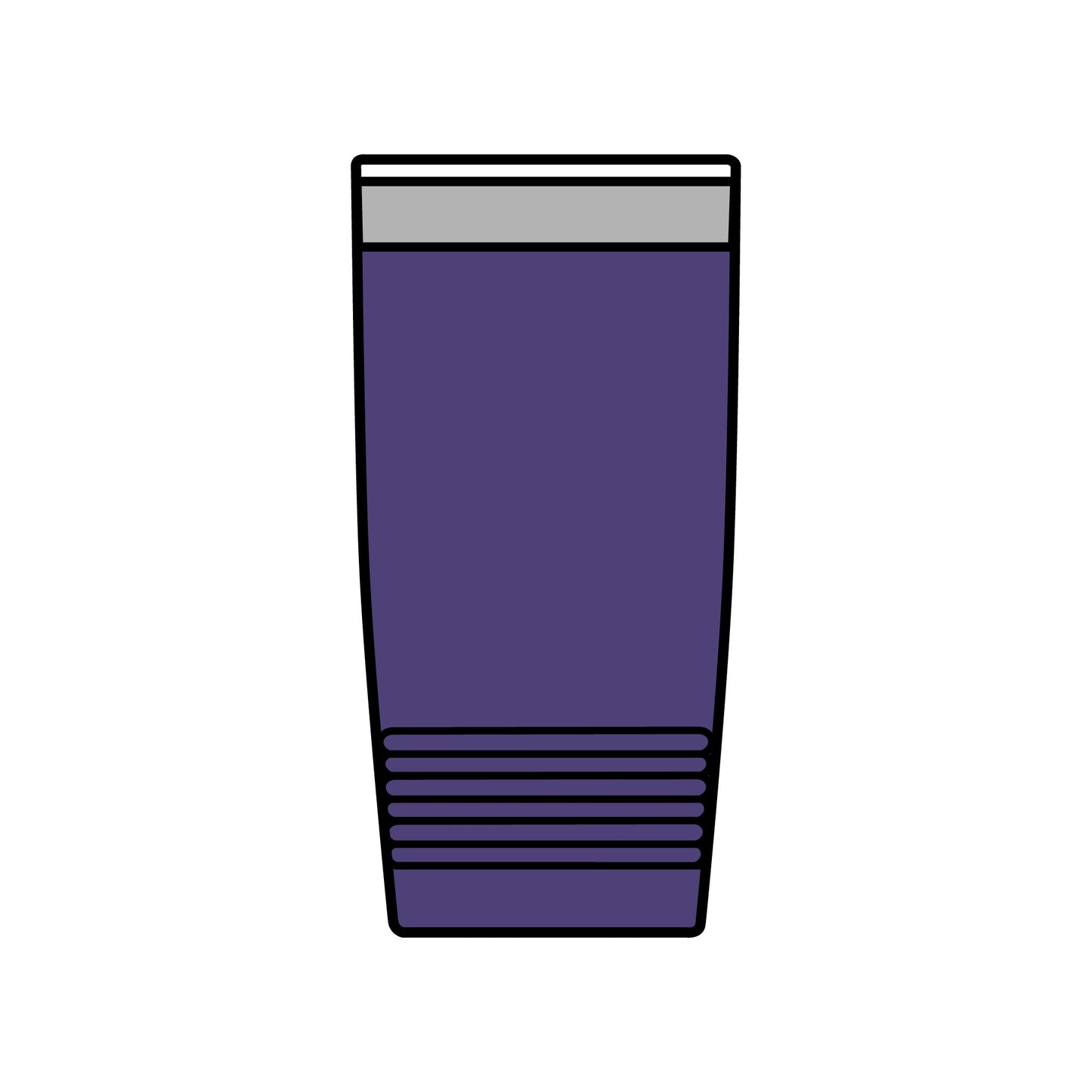 20oz Insulated Tumbler — "Sorta Sweet But Moody" Highland Cow Travel Cup