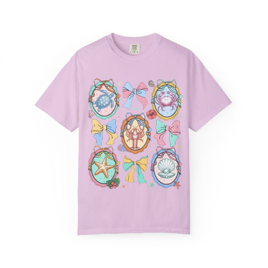 Seashell & Ribbon Graphic T-Shirt