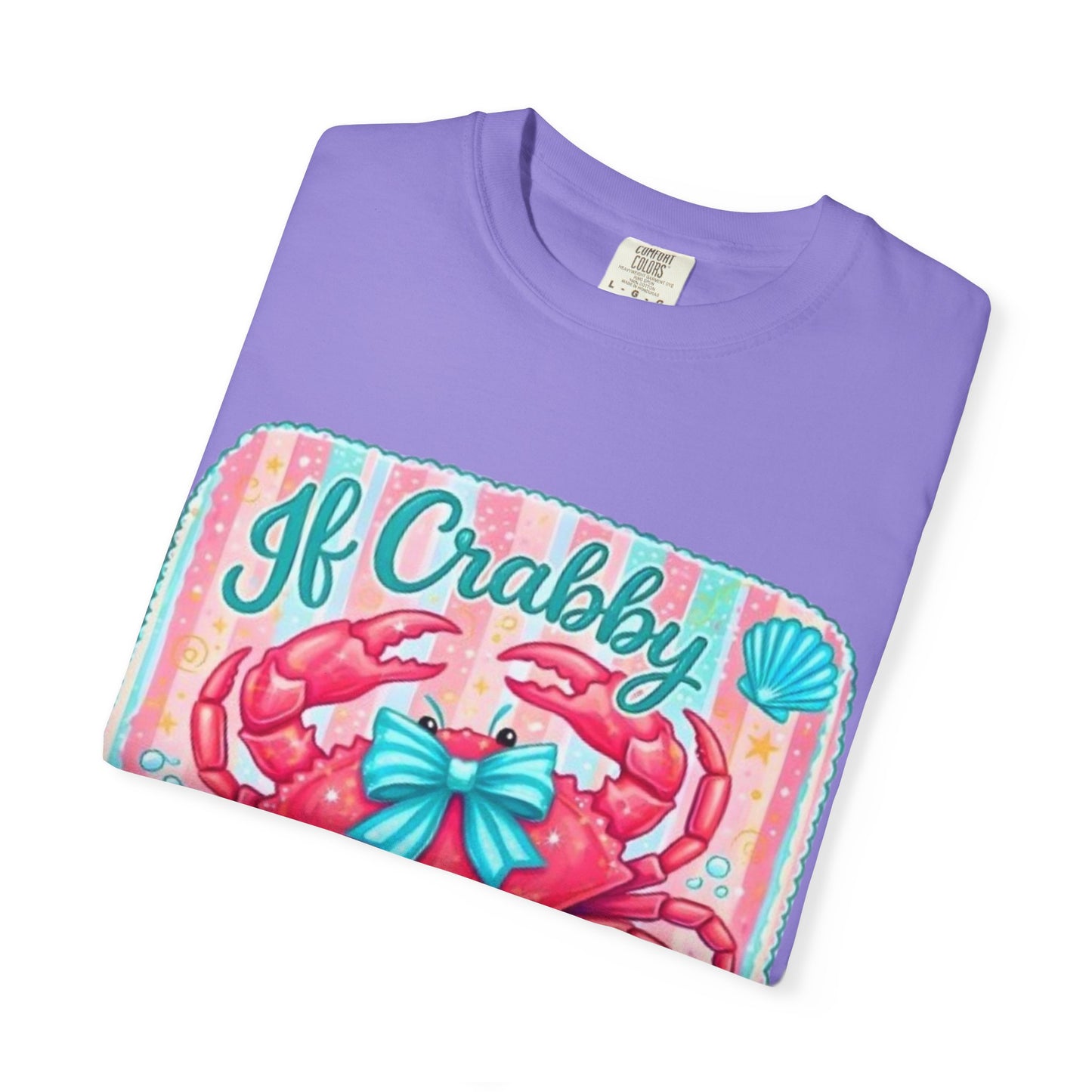 Crabby Beach T-Shirt — "If Crabby Return To The Beach"