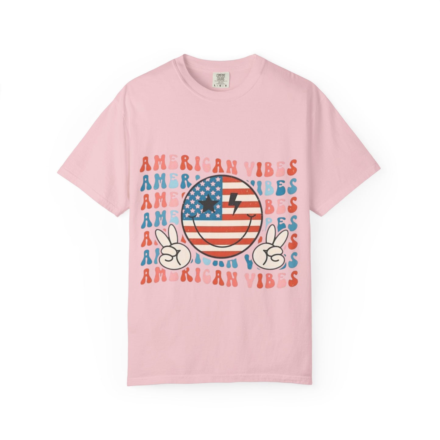 American Vibes Retro Flag T-Shirt