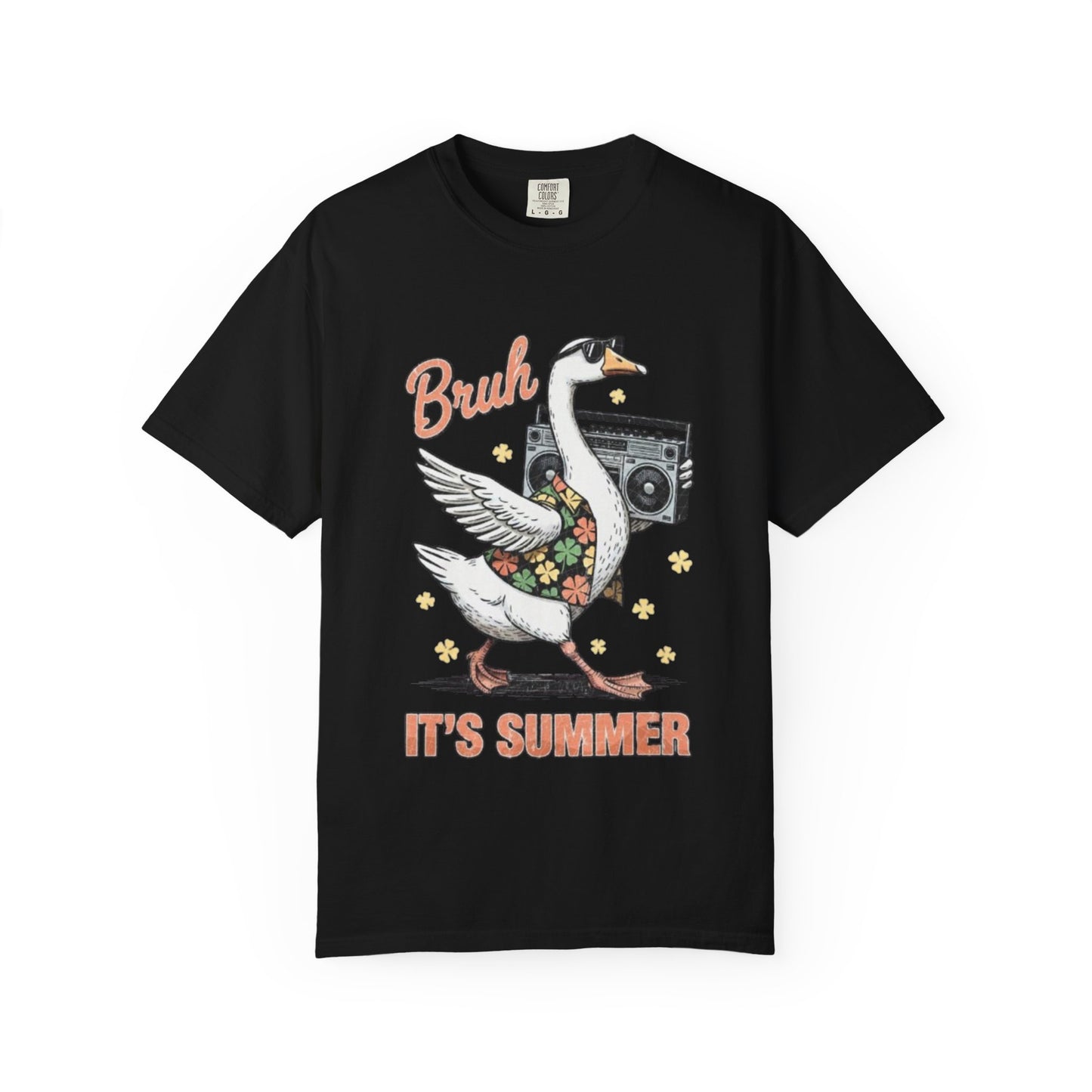 Goose Graphic Tee — "Bruh It’s Summer"