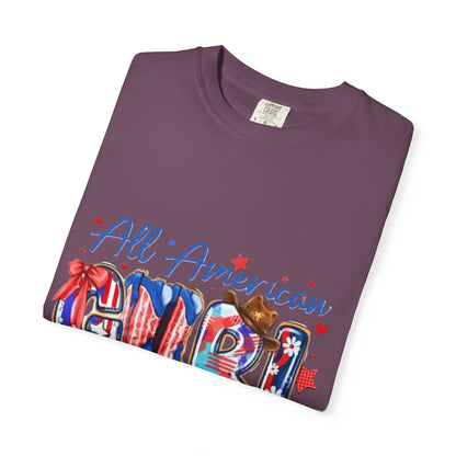 All American Girl T-Shirt – Patriotic 4th of July Graphic Tee