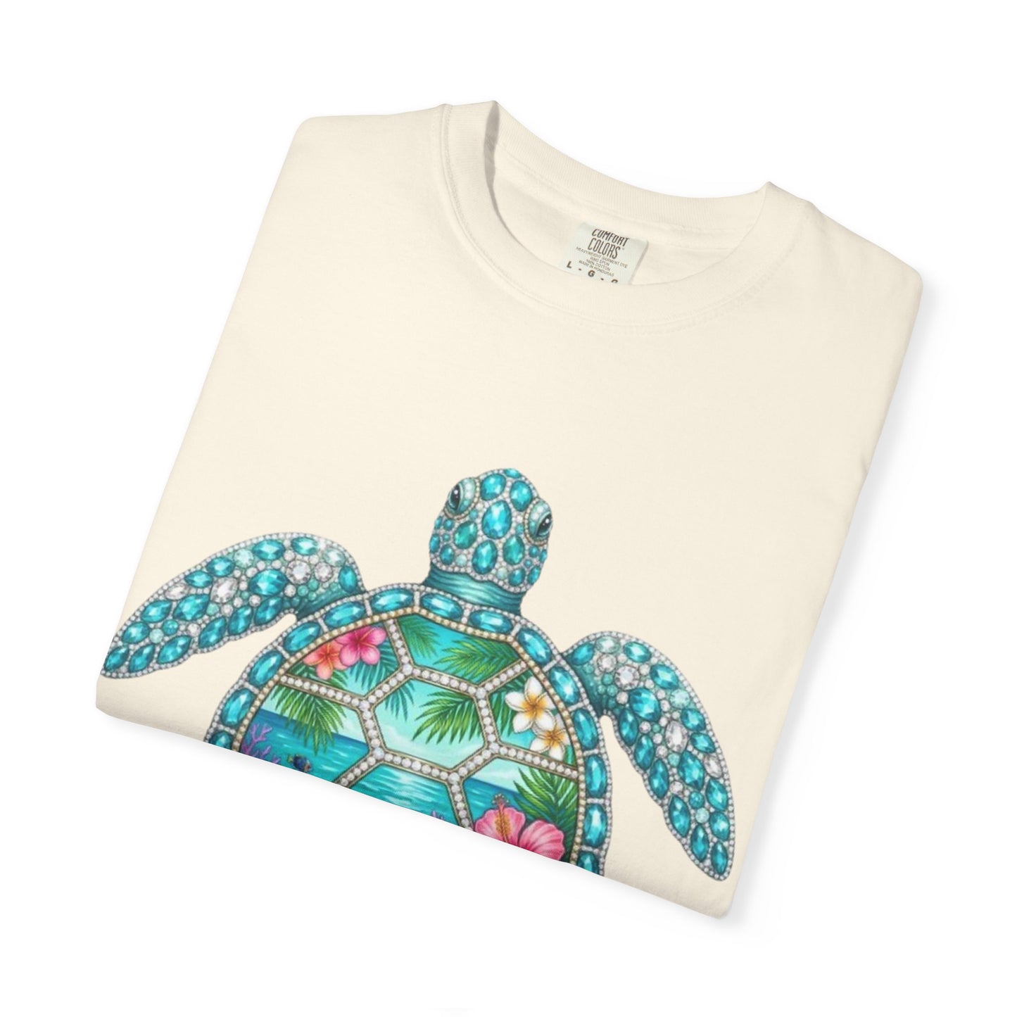Sea Turtle Floral T-Shirt — Tropical Hawaiian