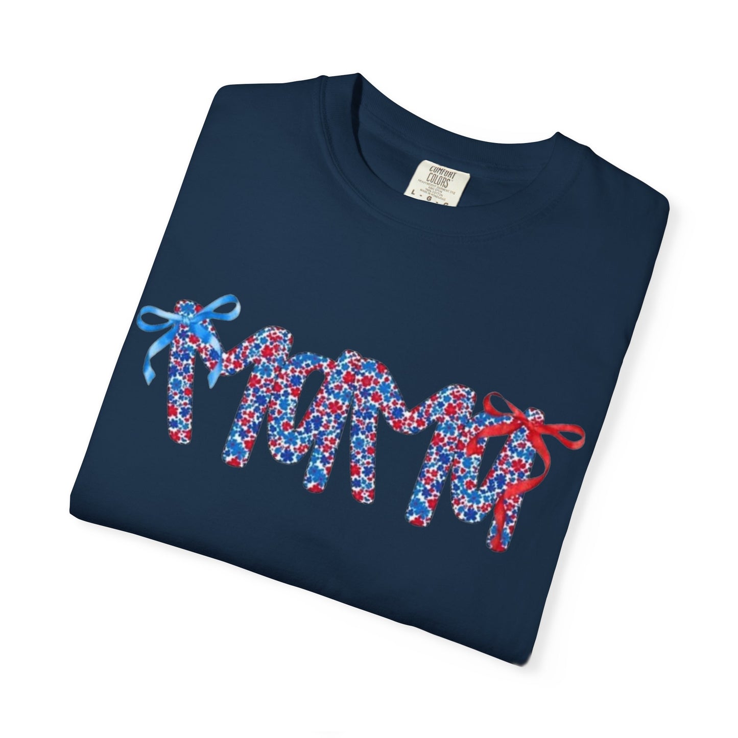 Patriotic Flip-Flop Graphic T-Shirt — Red, White & Blue Summer Tee