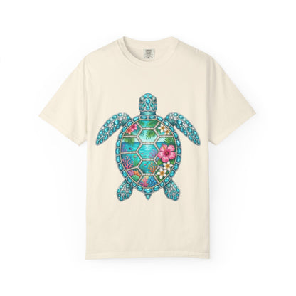 Sea Turtle Floral T-Shirt — Tropical Hawaiian